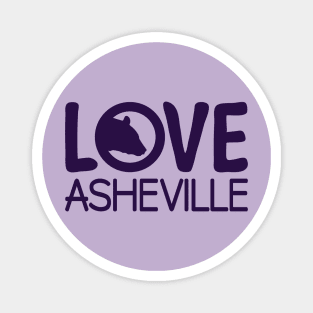 I Love AVL Black Bear - PurpleO 13 Magnet